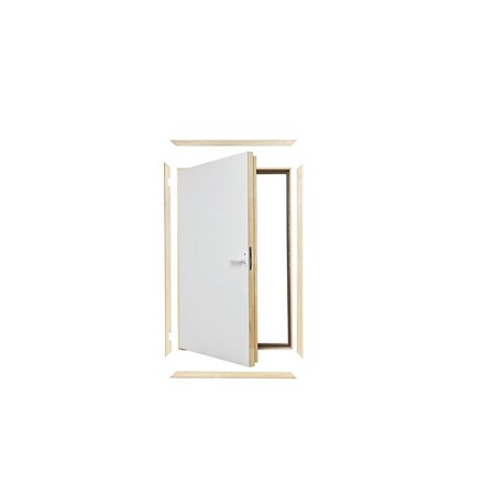 Fakro DWT Wall Hatch 27 in. x 35 in. Wooden Thermo Insulated Access Door 869633
